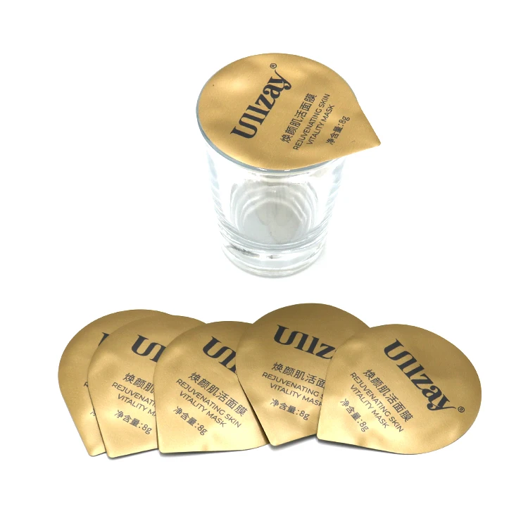 Easy Peel Die Cut Aluminum Foil Lids