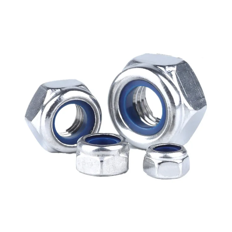 Стандартная нейлоновая фиксирующая гайка от производителя nylock, нейлоновая гайка din 982