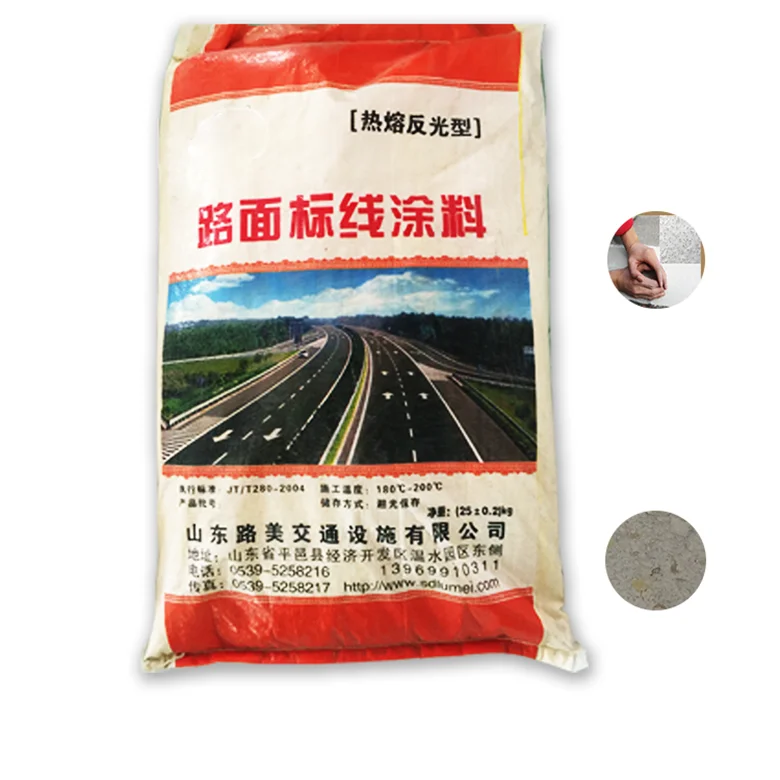 
best price white reflective thermoplastic hot melt highway paint for marking lines 