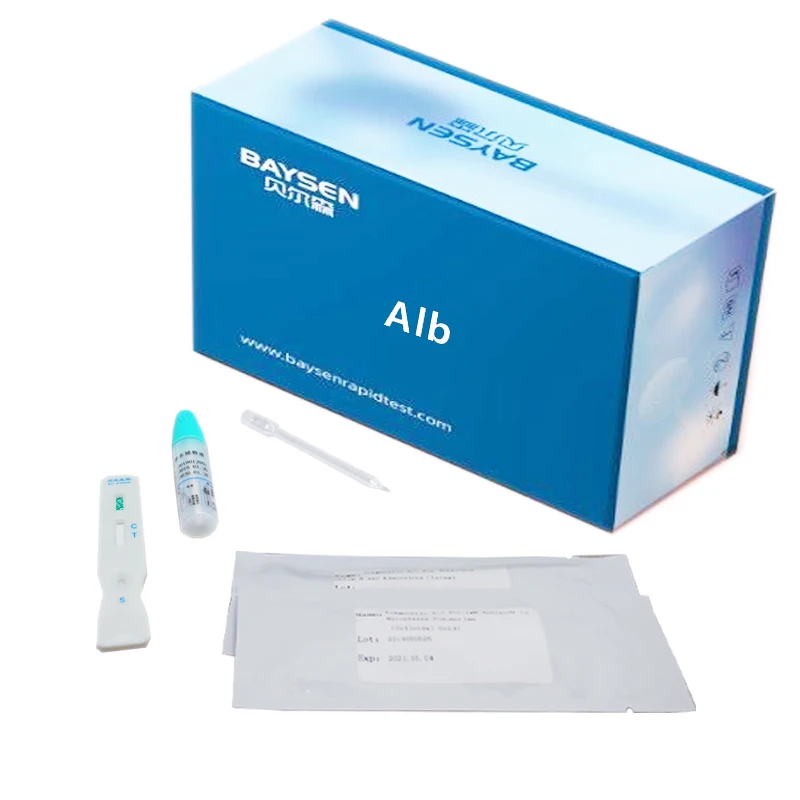 manufacturer supply One step WIZ Baysen  Microalbumin ALB urine Rapid Test