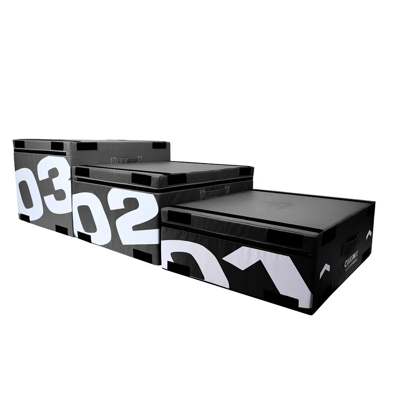 Best selling Physical fitness training Gym Popular Soft Fitness Plyometric Jump Box