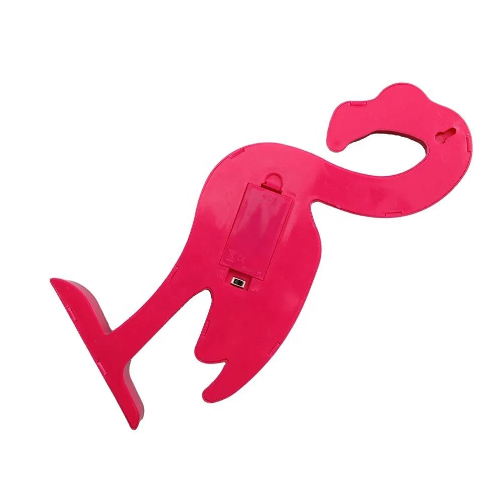LED Animal Shaped Lamp Night Light Table Lamp Led Marquee Light Lovely Flamingo Warm White Battery Decoration Pink Holiday Light