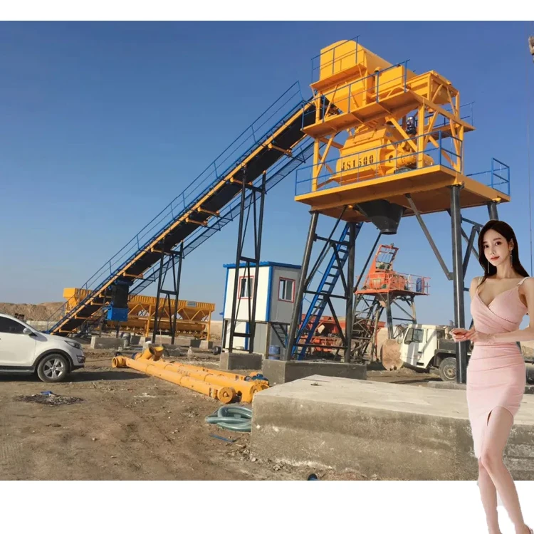 Mobile Portable Mini Small Central Machinery Universal Concrete Batch Plant Batching Station Mixing Plants