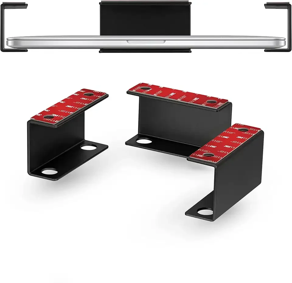Under Desk Laptop Mount Under Desk Shelf Bracket Compatible for Laptop Keyboard Playstation