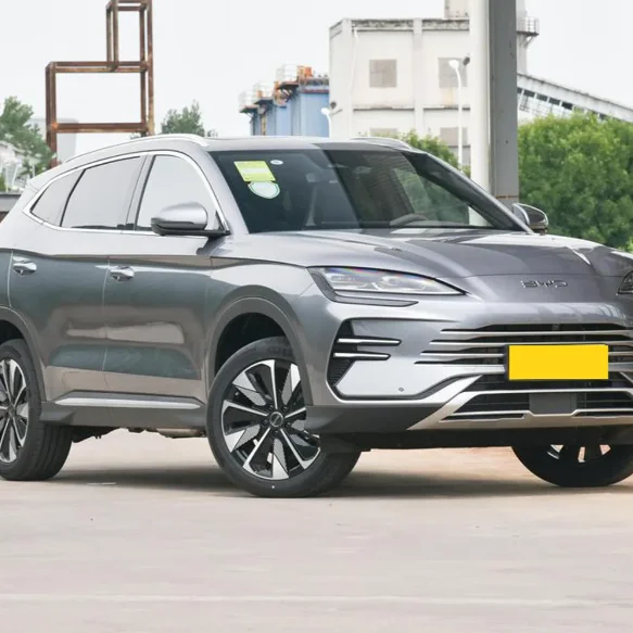 New Cars BYD 2024 2025 Song Plus Dmi Champion Mate Awd Plugin Habride Electric Car 110 Km 150Km Flagship Plus Version