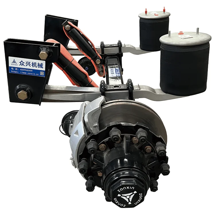 zonxin Factory Price Semi Trailer Truck Spare Parts American Type Air Suspension On Sale