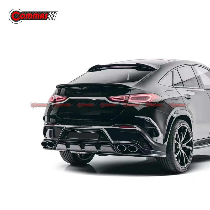 For Mercedes Bens GLE Coupe C167 GLE350/450 Dry Carbon Fiber Front Rear Lip Canards Side Fenders Air Vent MSY Bodykit