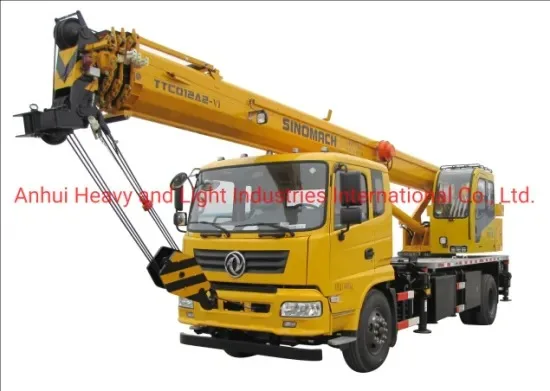 Sinomach Truck Crane Ttc025g2-V  Truck Mouted Crane for Sale