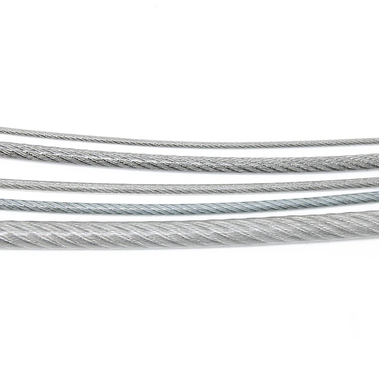 304 316 Nylon Invisible Grill Stainless Steel Wire Rope Balcony 7X7 2.0mm 2.5mm 3.0mm China Factory Wholesale