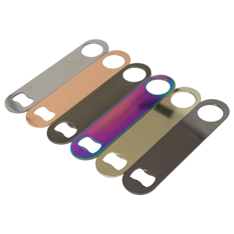 RTS Manufacturers wholesale customized logo automatic beer bottle opener high quality color metal personalized beer opener