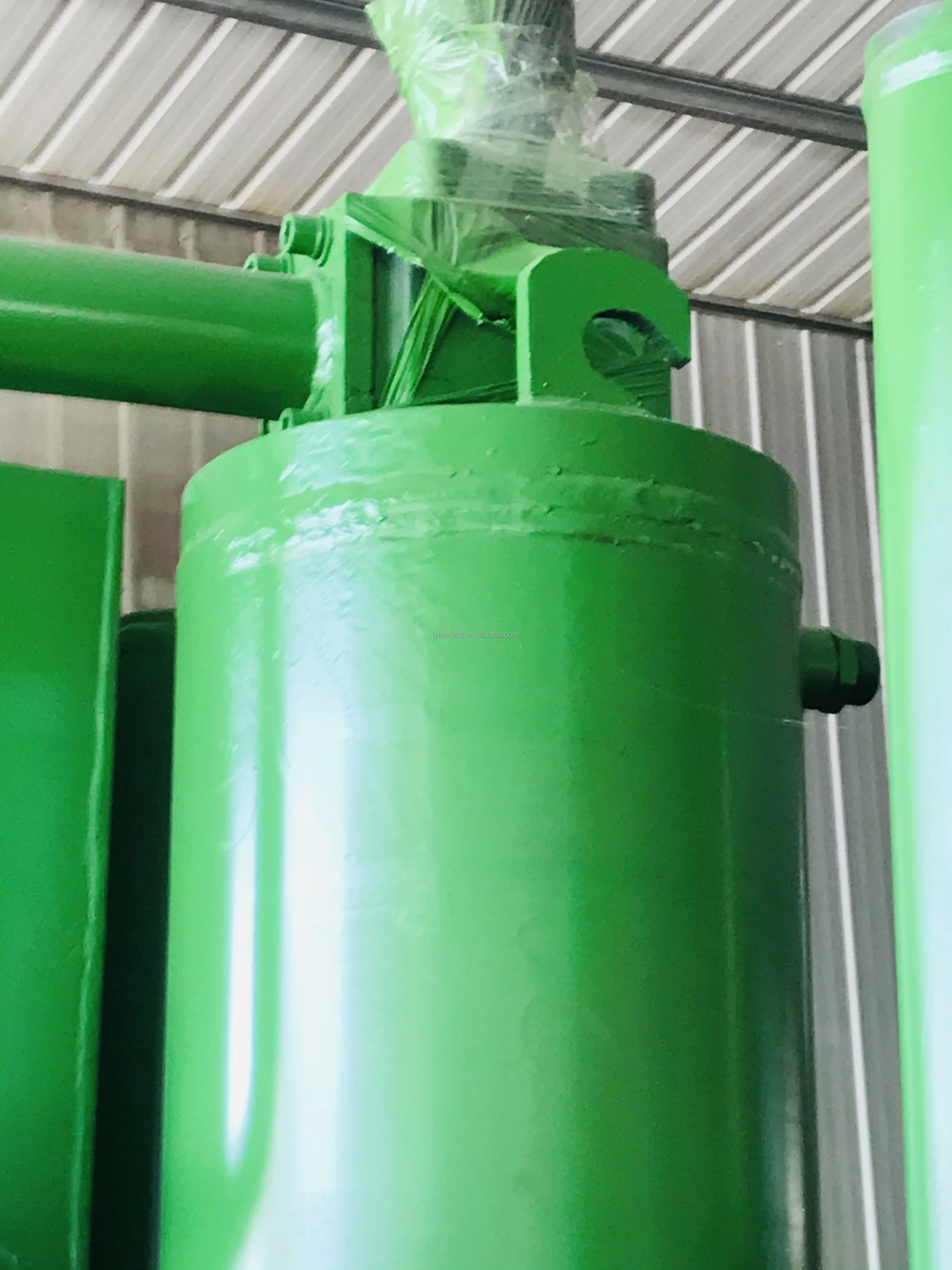 Largest capacity HBY10-10 New design automatic compressed interlocking brick machine