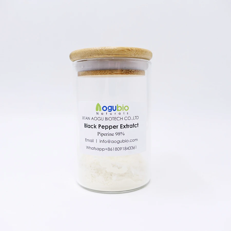 Aogubio Supply black pepper extract High Quality black pepper extract Organic plant extract black pepper extract