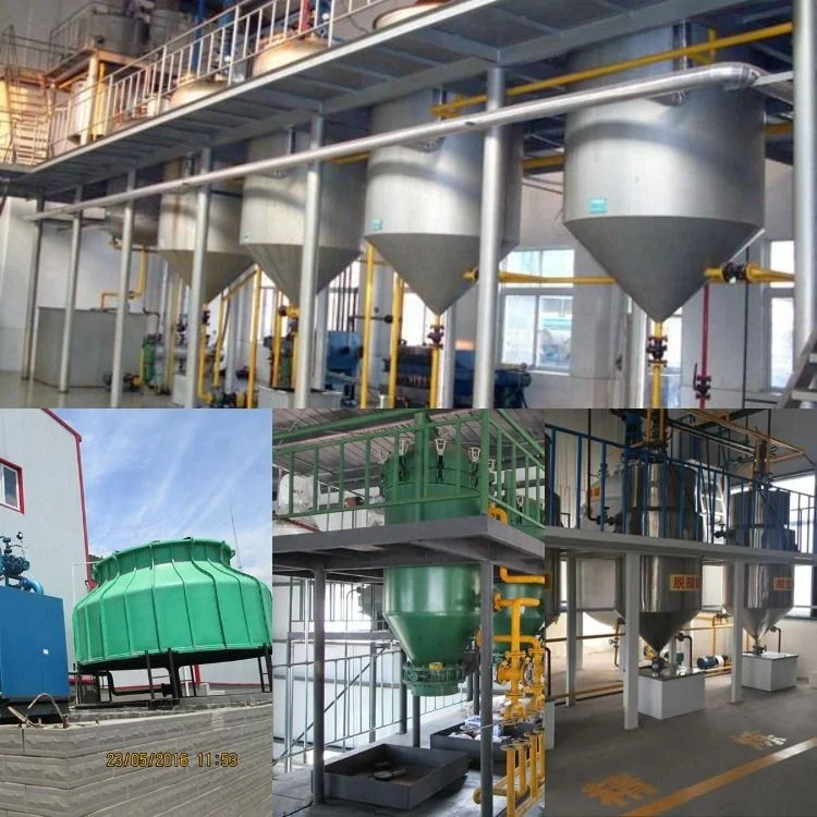 physical chemical batch crude palm oil refined palm oil refinery plant for sale