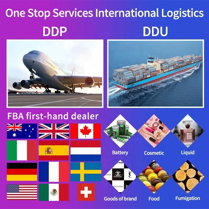 DDU/DDP/DHL/UPS Top 10 Air cargo Freight Forwarder Door To Door from China To USA / UAE / KSA / Europe Shipping Agent