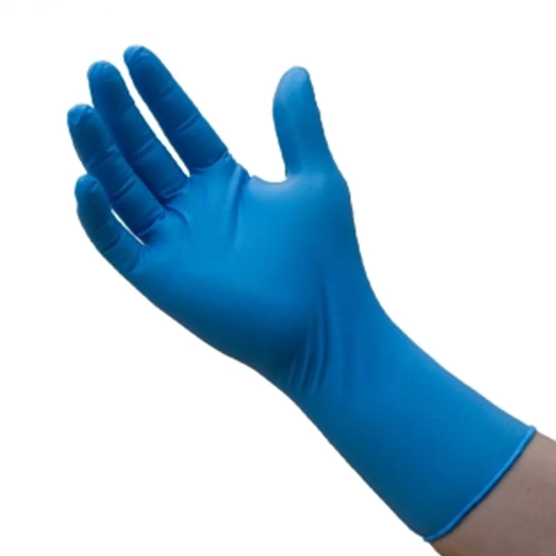 Long cuff nitrile gloves medical glove nitrile nitrile exam gloves