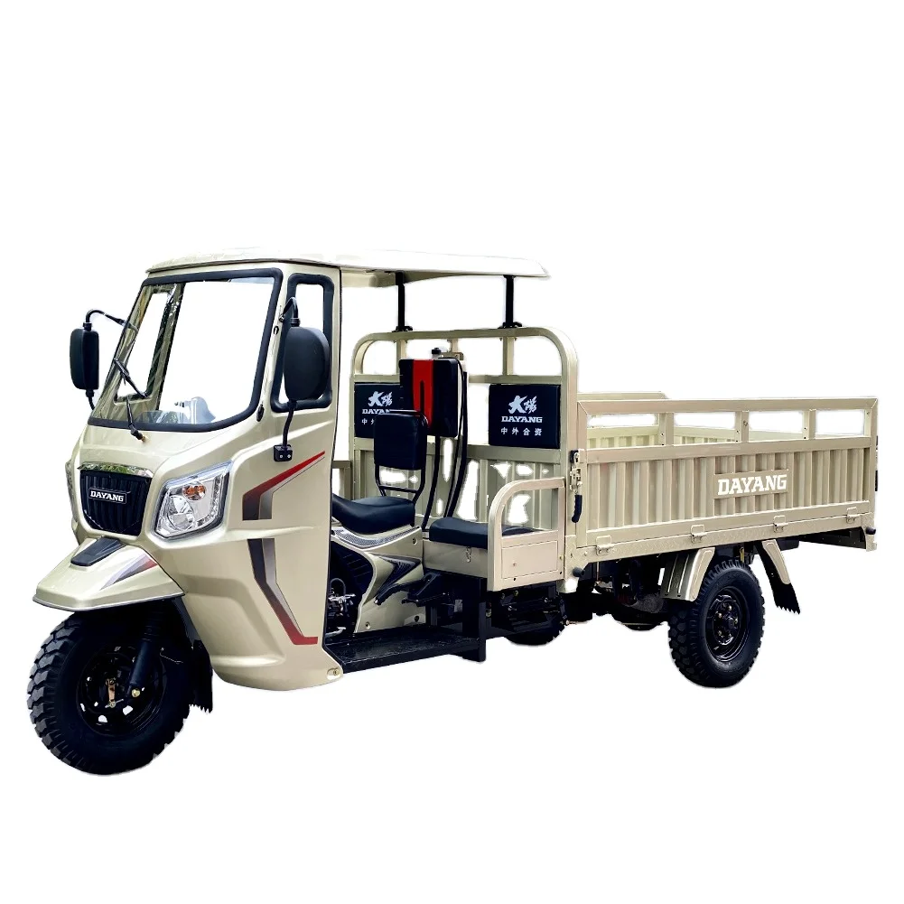 3 wheels motorcycle heavy load motor 250cc 300C cargo tricycle Motorized tricycle gasoline high quality 3 wheels motorcycle