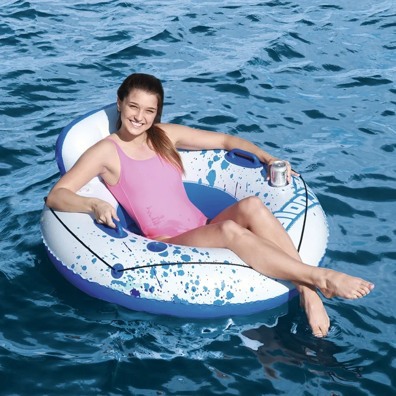 Hot Selling Custom Pvc Inflatable River Tube Run Pool Floating Above Water for Adults