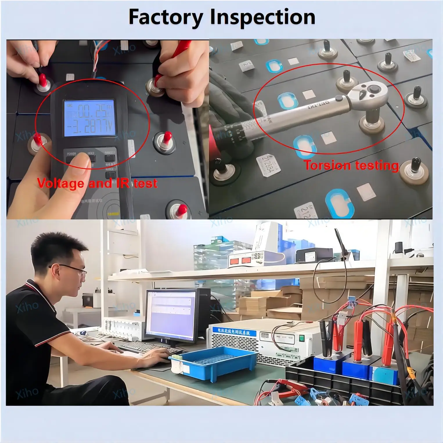 Xiho Catl 3.2V 204Ah 190Ah Rechargeable Lithium Iron Phosphate Battery Lifepo4 Cell Battery 12V 24V 48V Solar Storage System