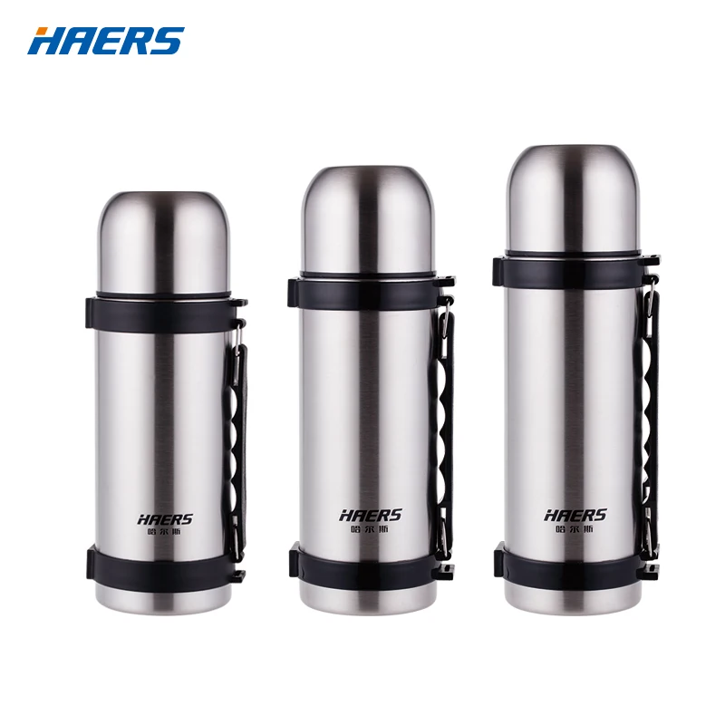 
Haers Multi-purpose Bottle High Quality Thermal Flask Easy Drinking Vacuum 1000ml Water Bottle 