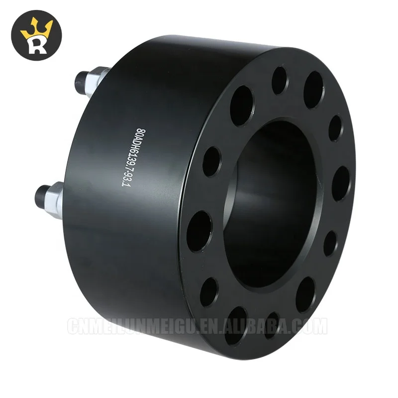50mm 6x6.5' Forged Aluminum Wheel Spacer Trailer Wheels 6x139.7 Adapter