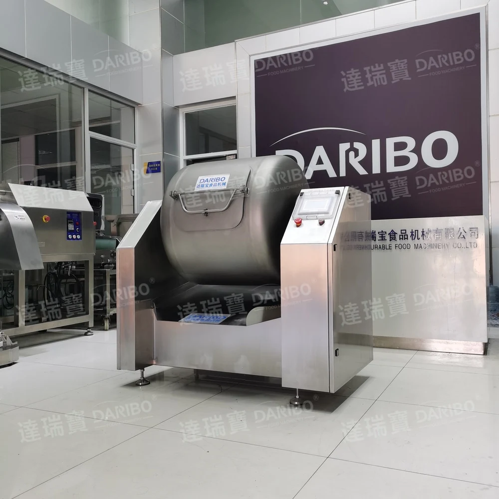 Factory price vacuum meat blender fish marinating machine