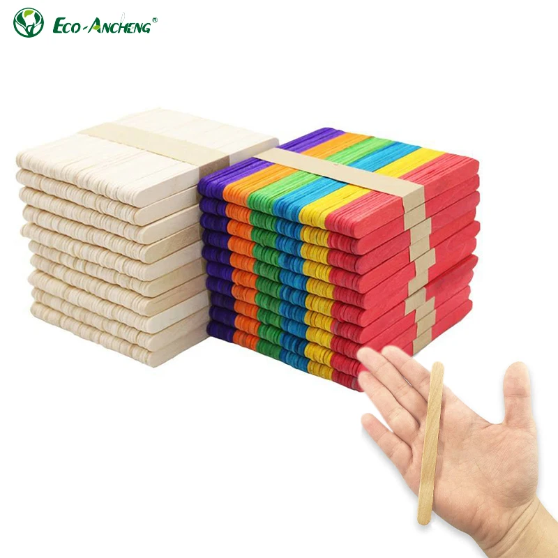 High Quality Eco-Friendly Custom Packaging Disposable Wooden Popsicle Stick Ice Cream Machine for Restaurant