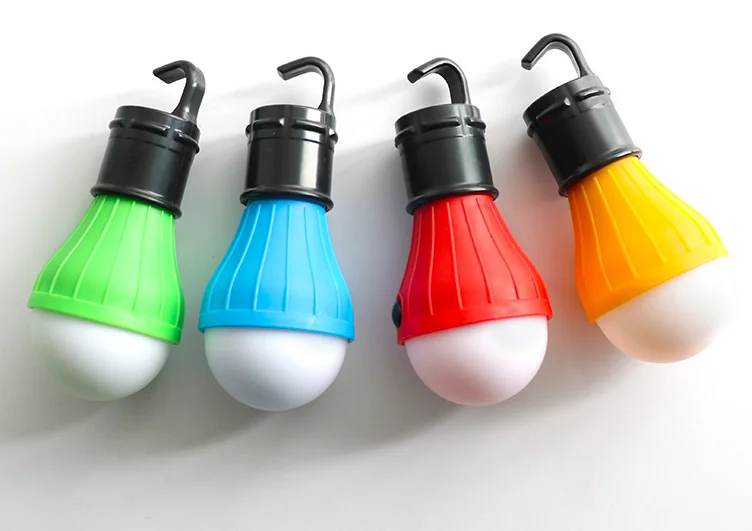 Outdoor waterproof Camping Equipment Lantern Tent Light Mini Portable LED Bulb
