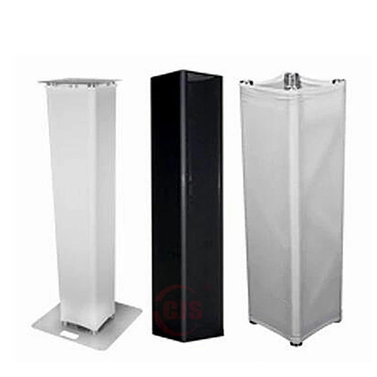 Premium Wrap F34 Truss ornament  White black Stretch Fabric stage truss cover Fireproof and waterproof