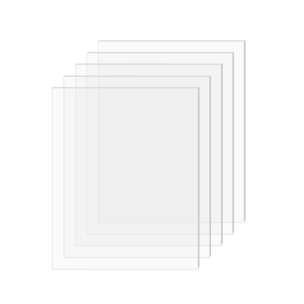 Cut to Size High Transparent Engraving Acrylic Display Sheets UV Printing Blank Acrylic Sheet for Display