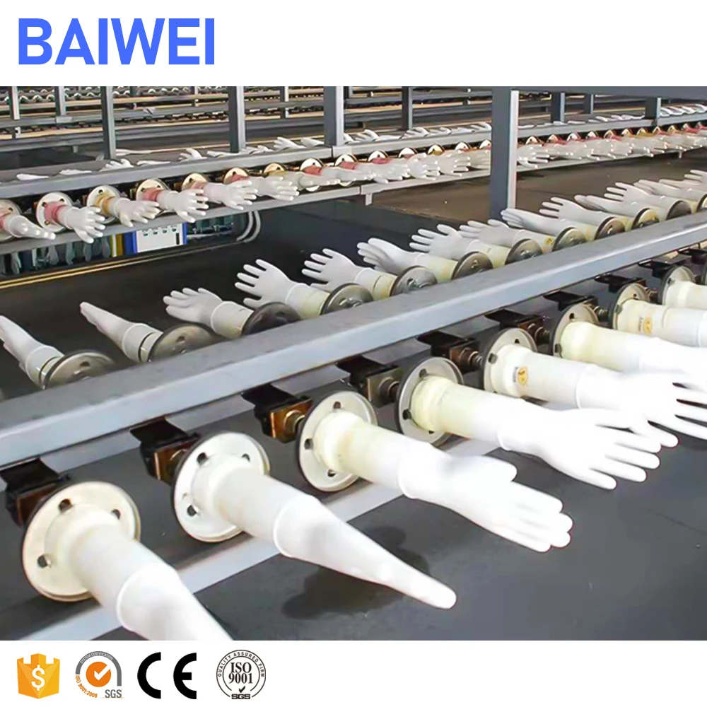 Disposable Vinyl/PVC/Latex Hand Gloves Dipping Making Machine