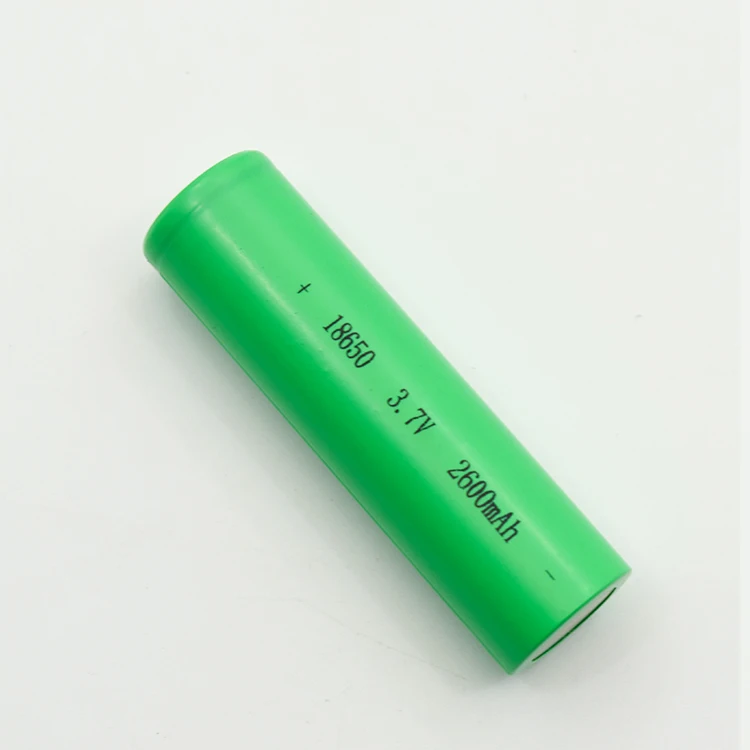 
Rechargeable Li-ion 3.7v 2600mah 9.62wh 18650 battery 