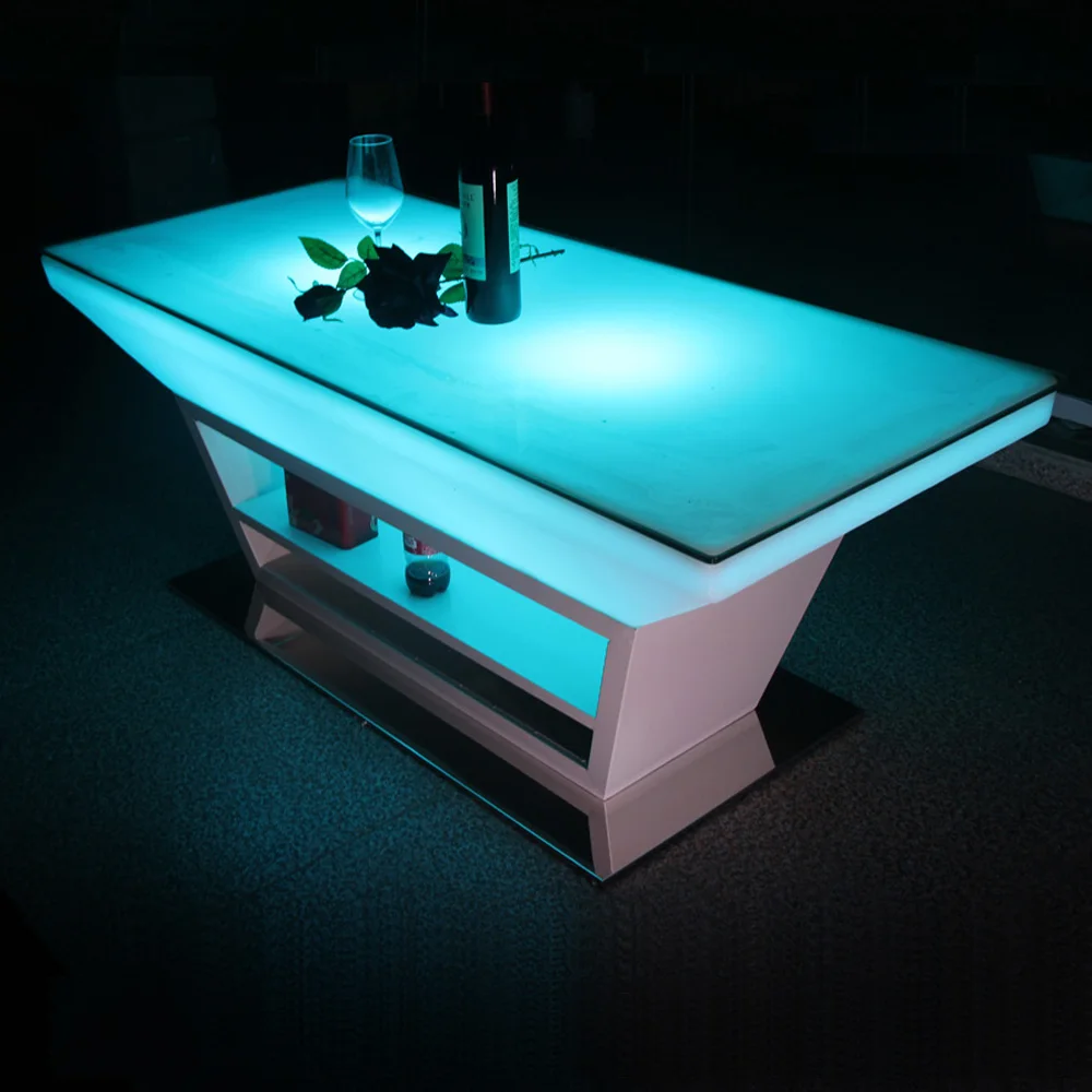 Event&Party Lounge Furniture Plastic Glowing bar table