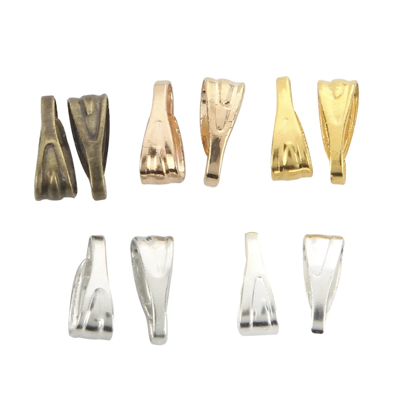 100Pcs/bag Melon Seeds Buckle Pendants Clasps Hook Connectors Clips For Jewelry Making DIY Bracelets Handmade Supplies