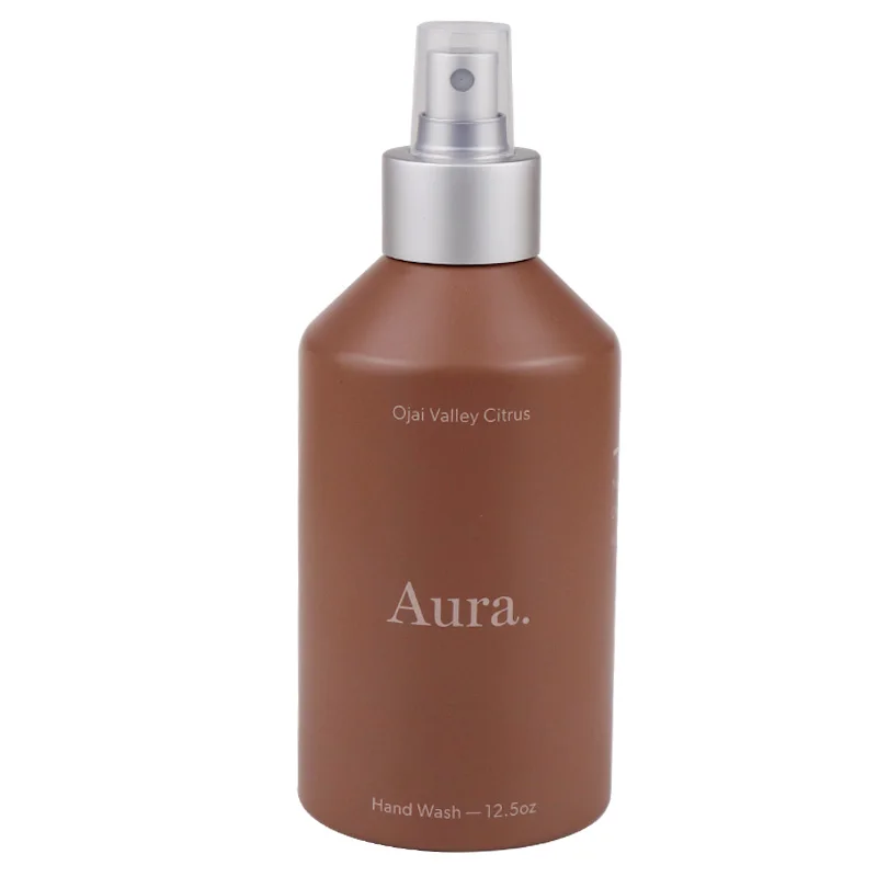 30ml 50ml 100ml 150ml 200ml 250ml 500ml Matte brown aluminum spray pump bottle for cosmetic packaging