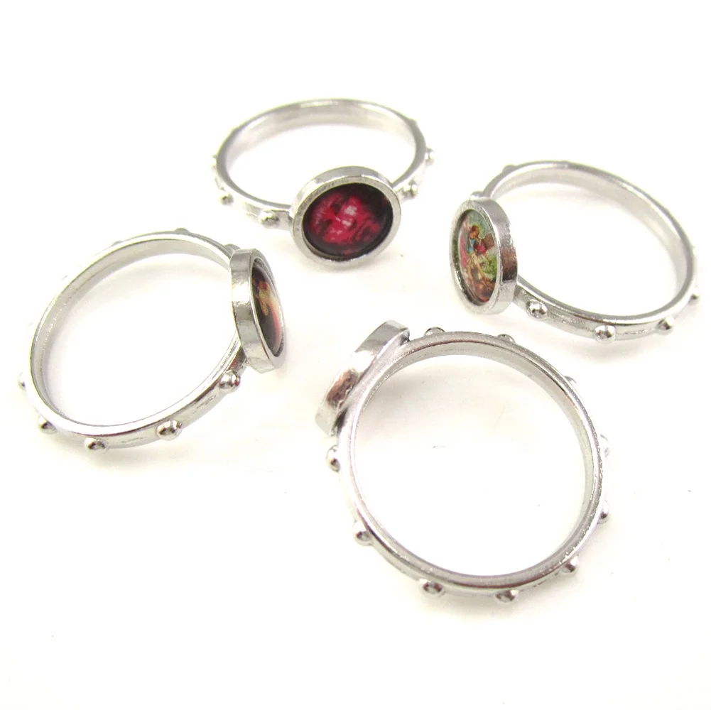 Church Sacramental Gift Rosary Prayer Finger Rosary Ring