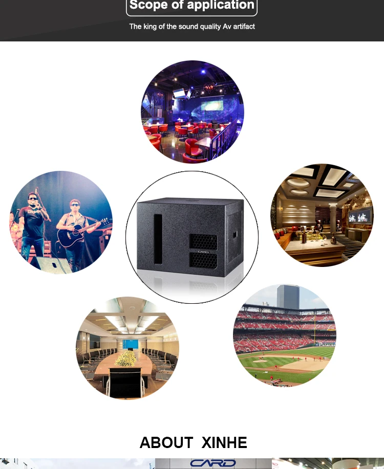 Wholesale Professional Outdoor Indoor Pa Sound System Single 15 Inch Passive Speaker For Concerts