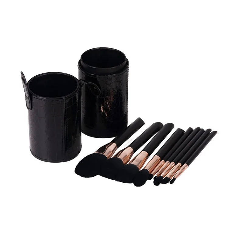 10 Pcs Professional Makeup Brushes Custom Logo Makeup Brush Set Low Moq Makeup Brush Set