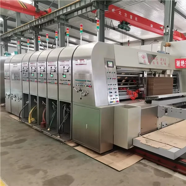 Canghai автоматическая машина для производства гофрированной коробки