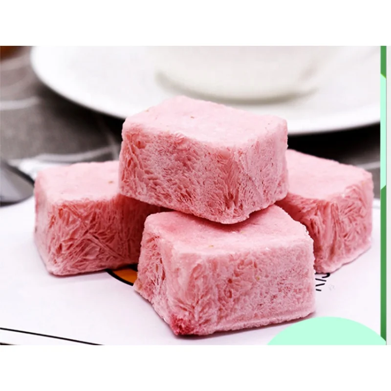 Best Selling Candy Freeze Dried Yogurt Cube With Fruit For Wholesale Cheap And OEM Professional