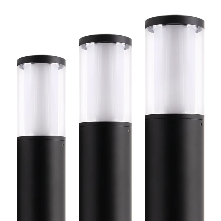 Modern Yard Walkway IP65 Waterproof Outdoor Light Pathway Garden Light Led Bollard Landscape Lawn Lights