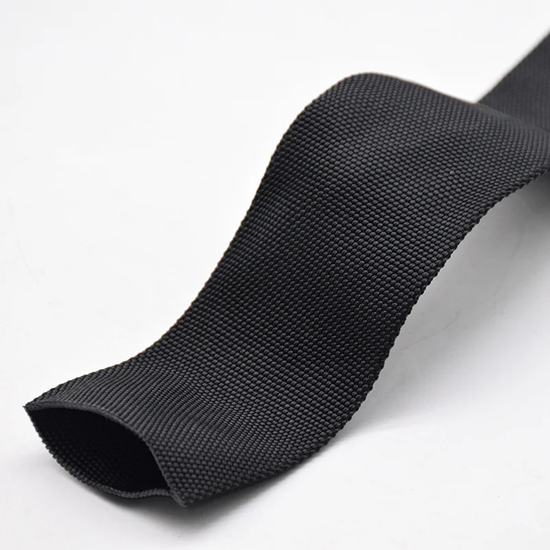 Nylon textile braided hydraulic hose burst protection tubular webbing braided sleeve 12mm