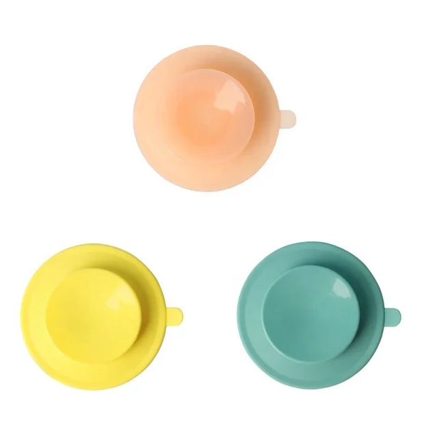YLX Factory Wholesale Silicon Suction Cup Sucker Pads For Kid Bowl Plate Use