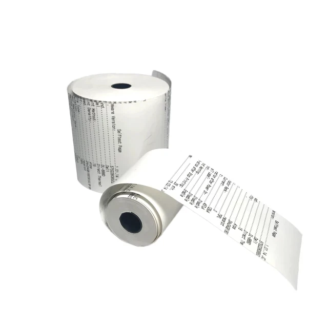 Cash Register roll 57mm 80mm customizable size thermal paper 45g 50g 55g 60g thermal receipt roll