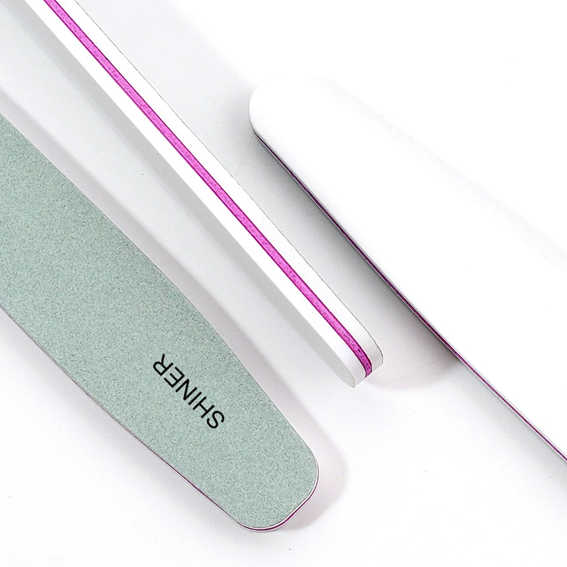 Профессиональная пилка для ногтей моющаяся двухсторонняя 1000/4000 пилка для полировки ногтей