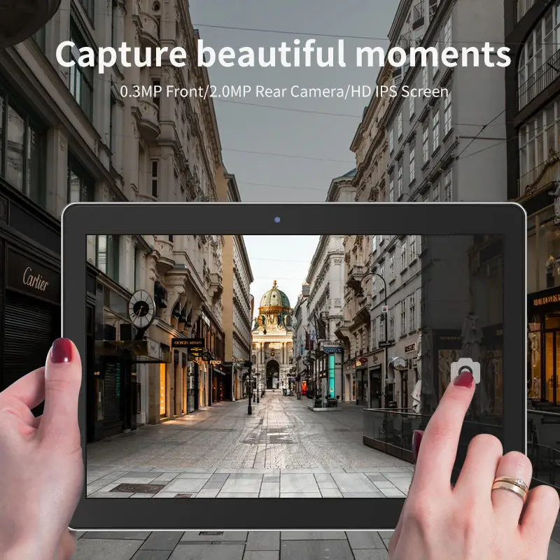 10.1 inch Wall Mount Android Tablet PC with RJ45 Port POE Android 8.1 Industrial Tablet