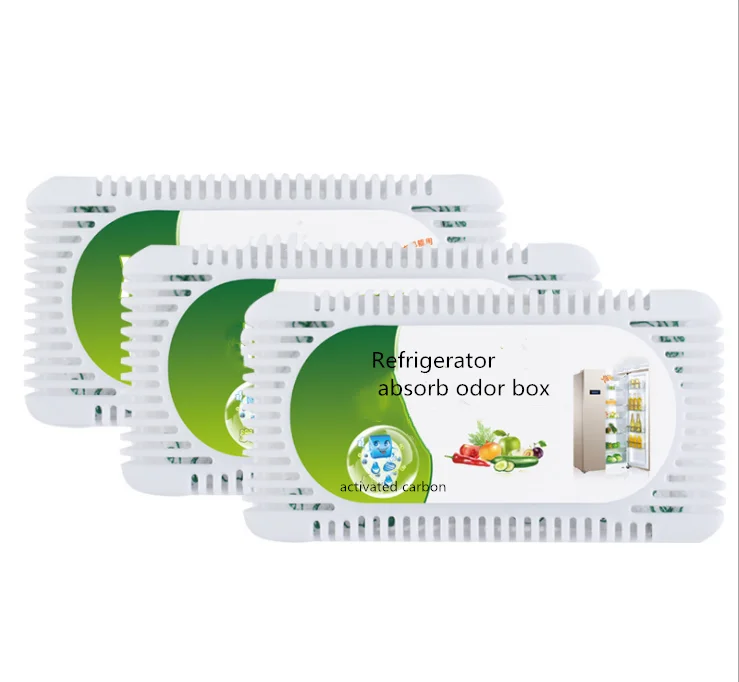 Houseware  Activated Carbon  Refrigerator Deodorizer Box  Air Freshener Bag Bamboo Charcoal Box for Fridge Use