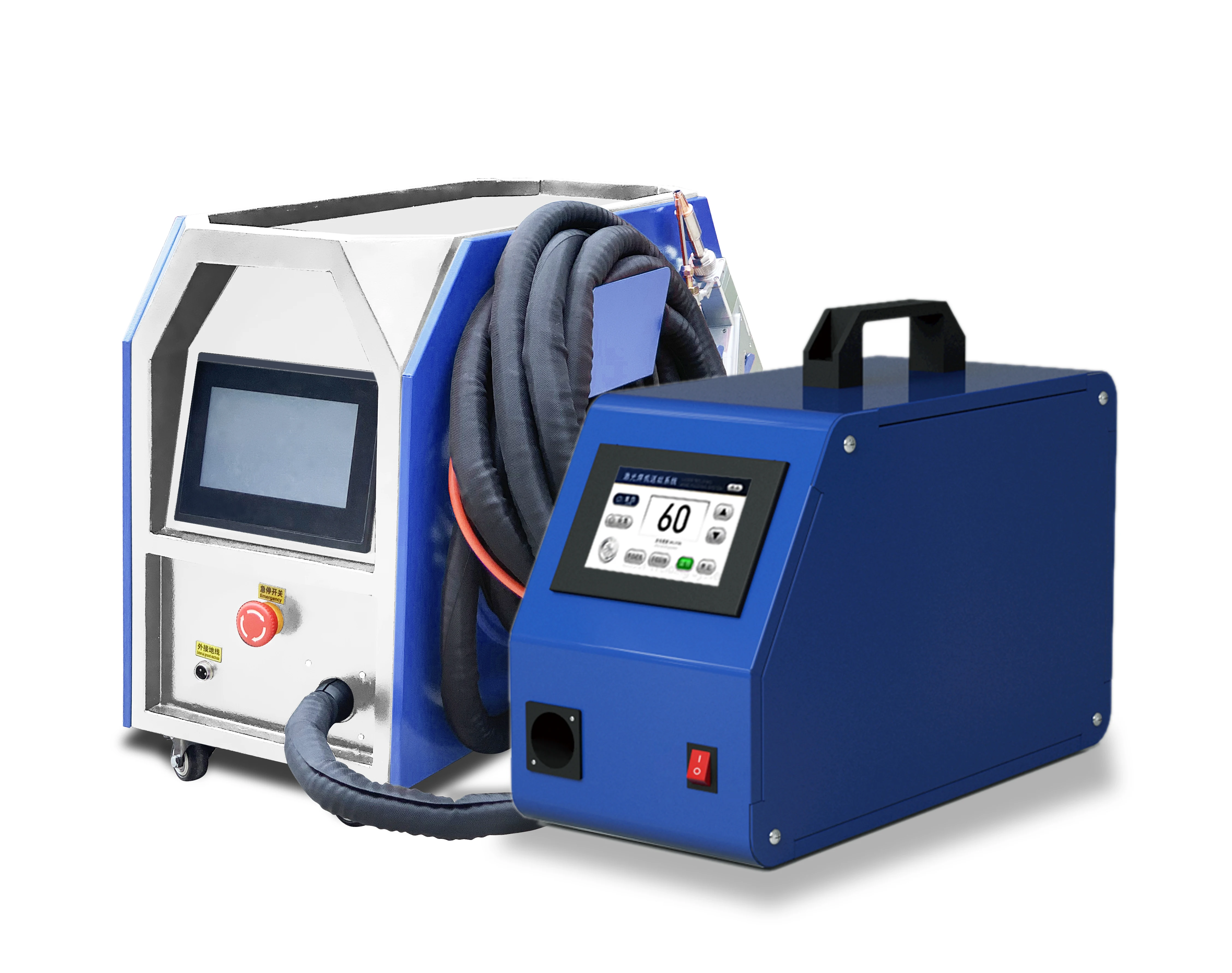 2024 New Handheld 800w 2000w Metal Laser Welder Machine with Air Cooling Max Laser Source