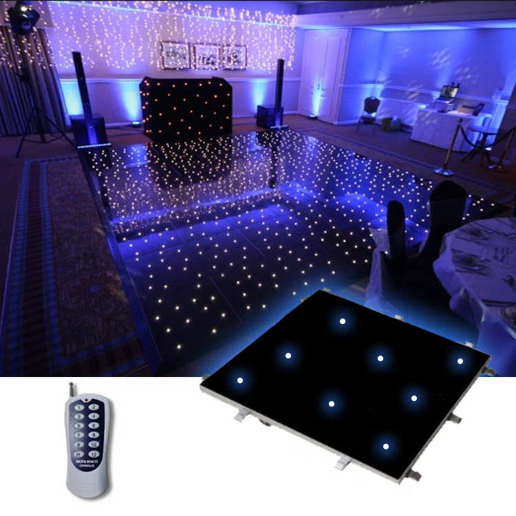 double mirror 3d RGB  Floor LED Dance  Floor Dj Lighting