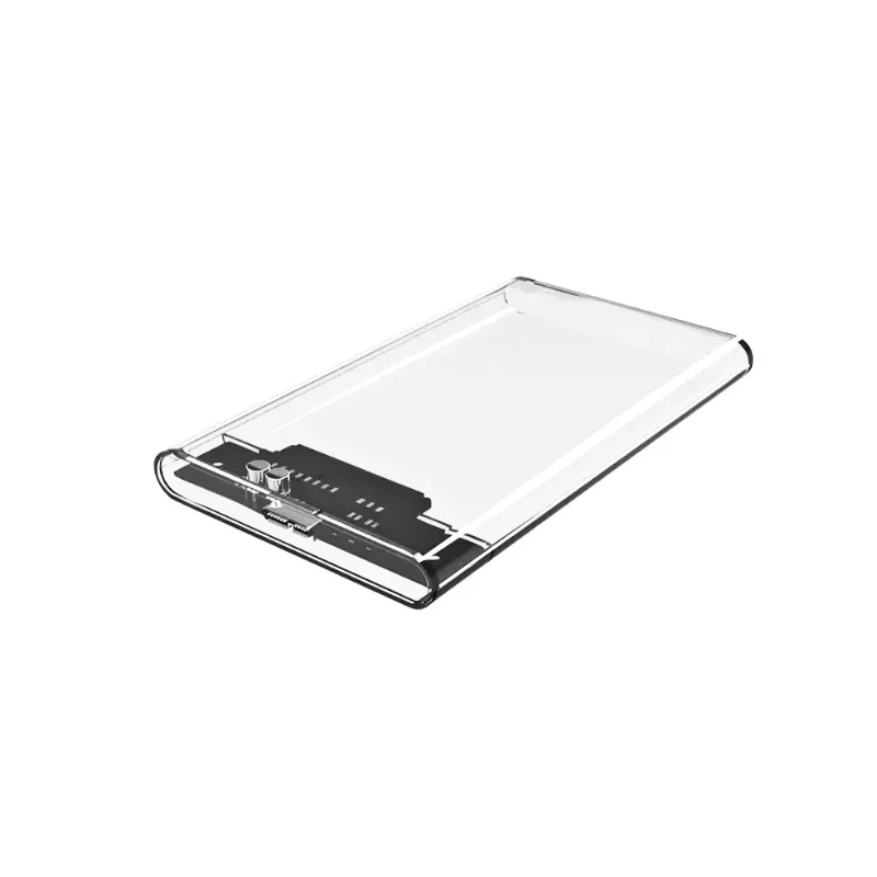 Прозрачный корпус HDD SSD 2 5 дюймов SATA III на USB 3 0 жесткий диск Корпус Мобильный Внешний для ноутбука ПК Поддержка 6 ТБ