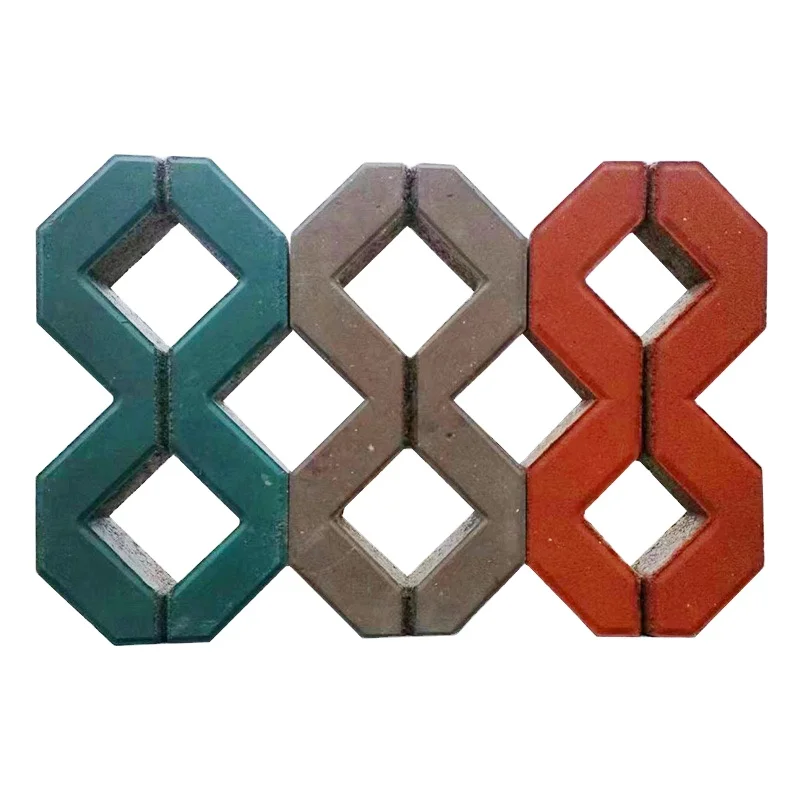 Глиняный кирпич в форме алмаза, экологически чистый огнеупорный кирпич для использования на открытом воздухе, пористый дизайн